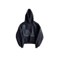 Loose-fit Women's Dark-style Retro Printed Hoodie