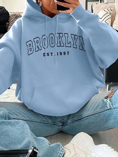 Womens Hoodie With Drawstring Hood