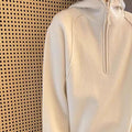 Women's American-style Double-sided Coral Fleece Hoodie